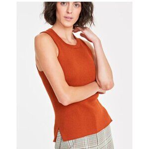 On 34th Ribbed Crewneck Sweater Tank Sz XL NWT